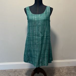 Chalet made in the USA linen tunic dress size small